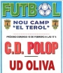 Partido de fútbol C.D.Polop - Oliva